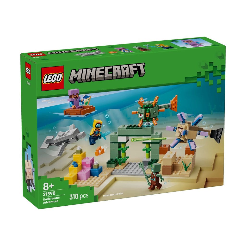  Đồ Chơi Lắp Ráp Cuộc Phiêu Lưu Dưới Đại Dương LEGO MINECRAFT 21598 (310 chi tiết) 
