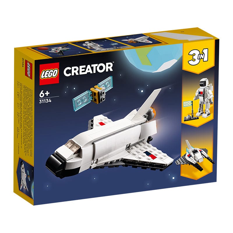樂高與益智玩具:  宇宙太空梭拼裝玩具 LEGO CREATOR 31134 (144 件) 