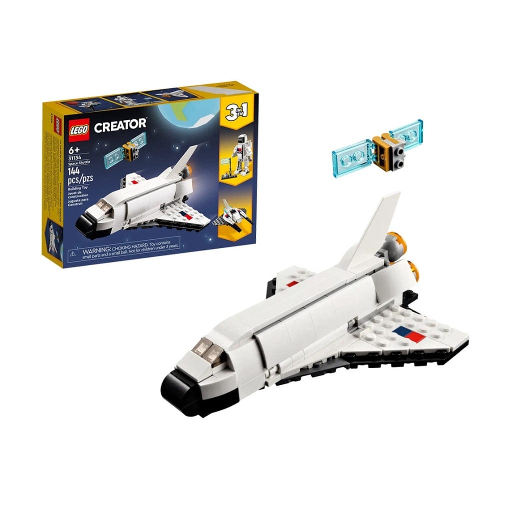 樂高與益智玩具:  宇宙太空梭拼裝玩具 LEGO CREATOR 31134 (144 件) 