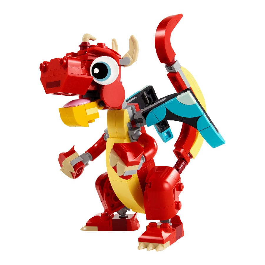  Đồ Chơi Lắp Ráp Rồng đỏ may mắn LEGO CREATOR 31145 (149 chi tiết) 