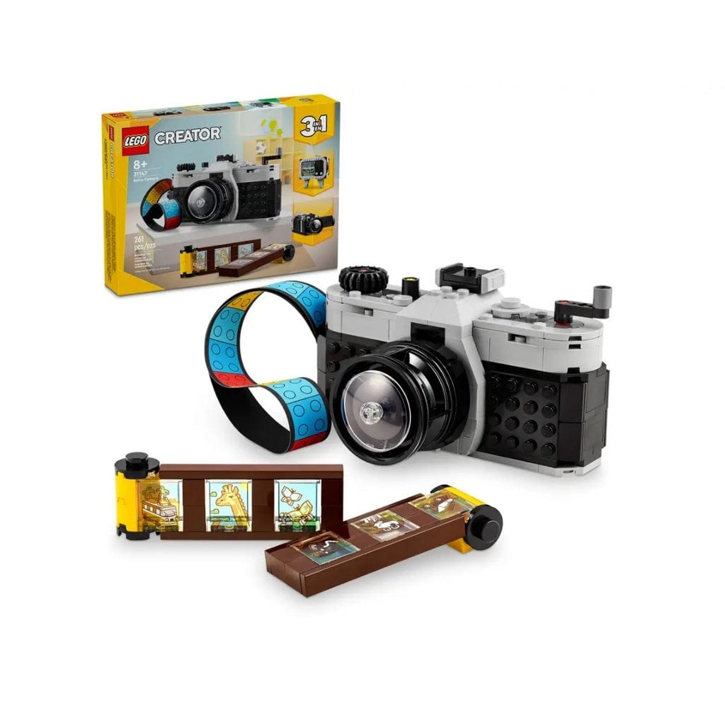 樂高與益智玩具:  復古相機拼裝玩具 LEGO CREATOR 31147 (261 件) 
