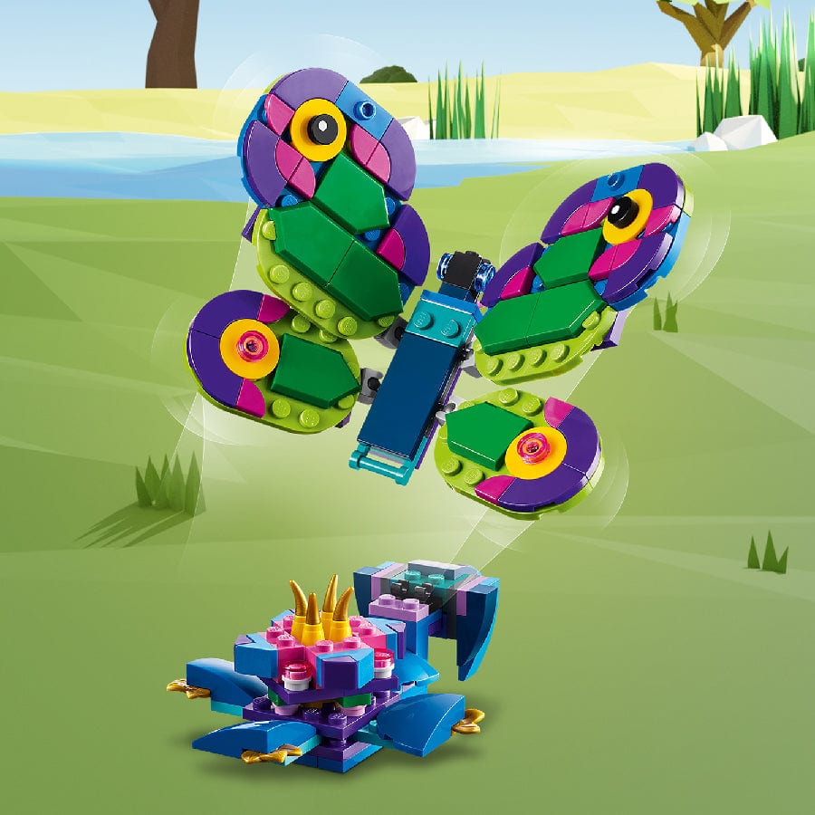  Đồ Chơi Lắp Ráp Mô hình Chim công sặc sỡ LEGO CREATOR 31157 (355 chi tiết) 