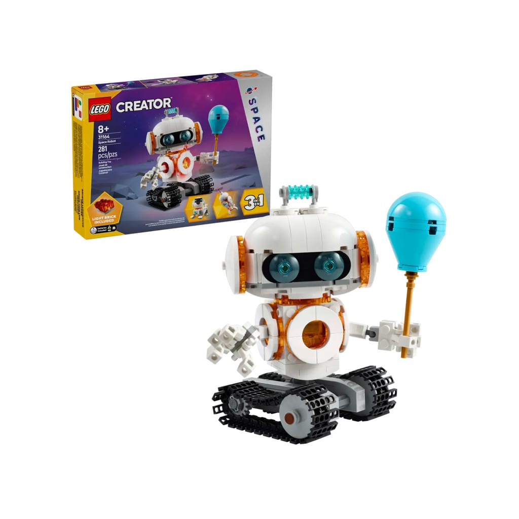 樂高與益智玩具:  宇宙機器人拼裝玩具 LEGO CREATOR 31164 (281 件) 