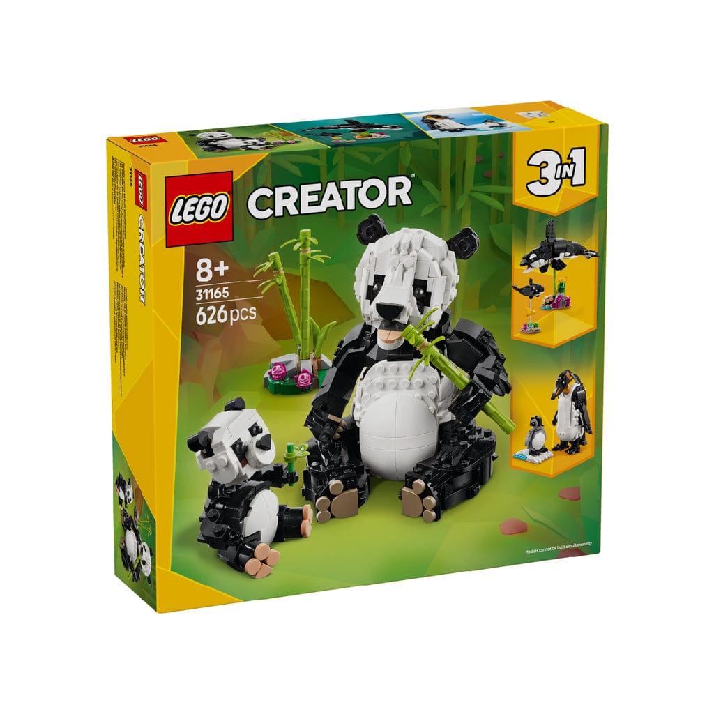  Đồ Chơi Lắp Ráp Động Vật Hoang Dã: Gia Đình Gấu Trúc LEGO CREATOR 31165 (626 chi tiết) 