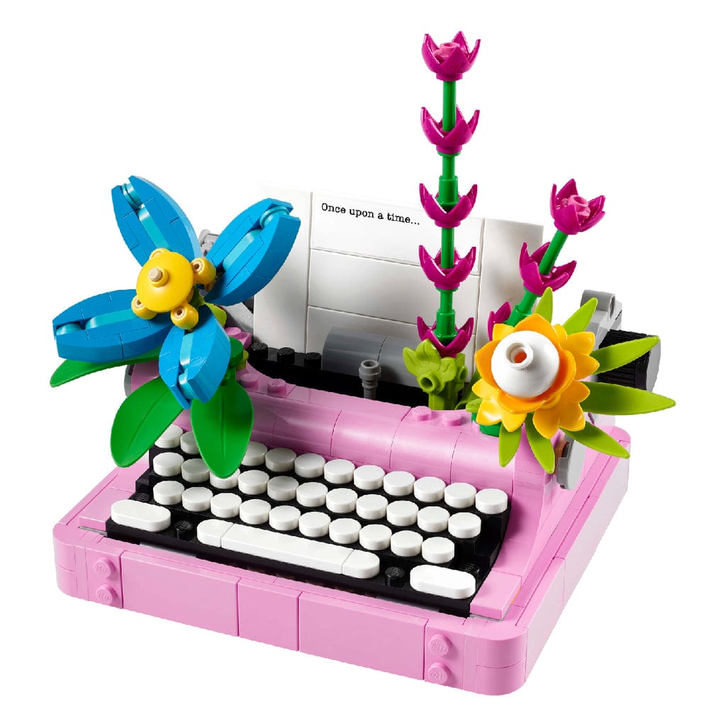  Đồ Chơi Lắp Ráp Máy Đánh Chữ Và Hoa LEGO CREATOR 31169 (363 chi tiết) 