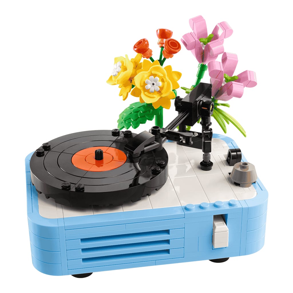  Đồ Chơi Lắp Ráp Máy Nghe Nhạc Đĩa Than Và Hoa LEGO CREATOR 31172 (366 chi tiết) 