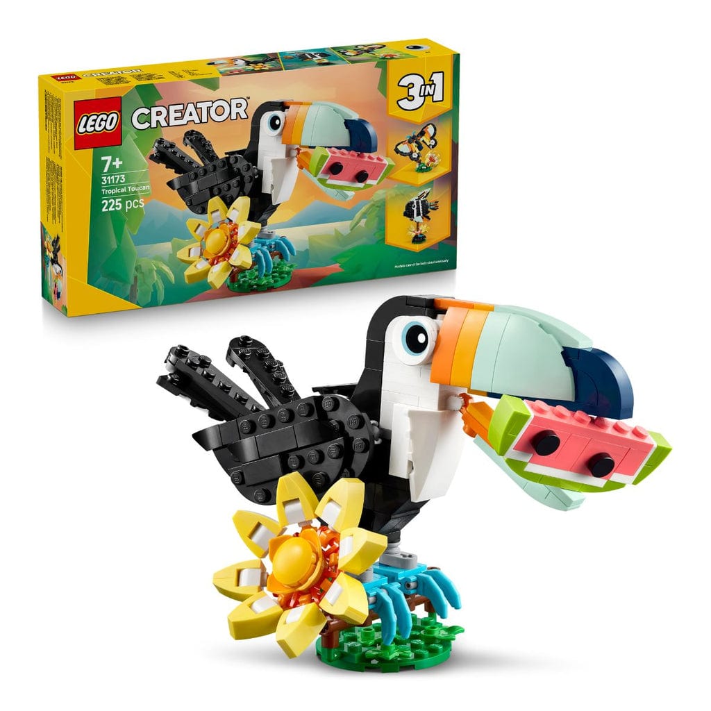 樂高與益智玩具:  巨嘴鳥 LEGO CREATOR 31173 (225個零件) 