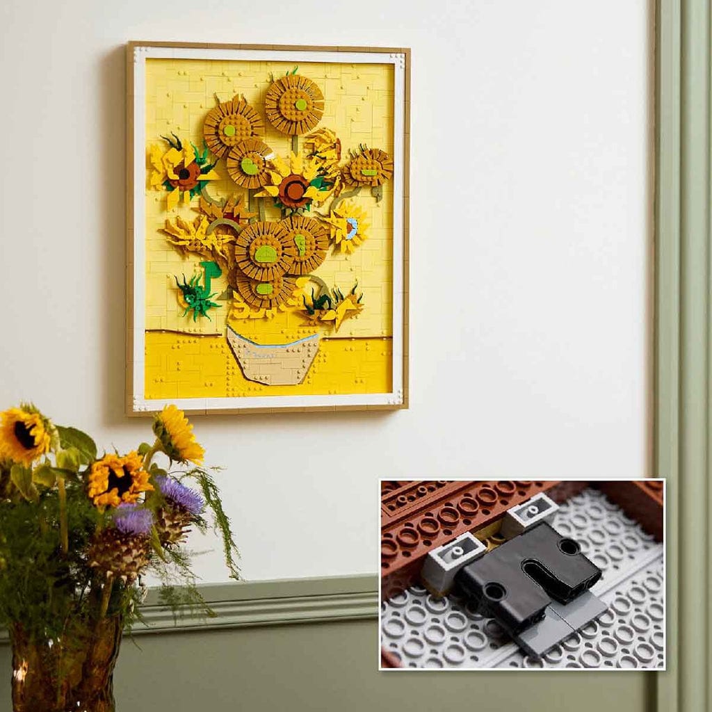  Đồ Chơi Lắp Ráp Tranh Hoa Hướng Dương Của Vincent Van Gogh LEGO ART 31215 