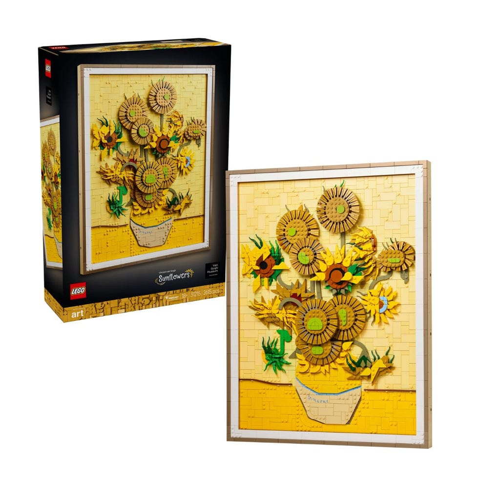 樂高與益智玩具:  文森特·梵高的向日葵畫 LEGO ART 31215 