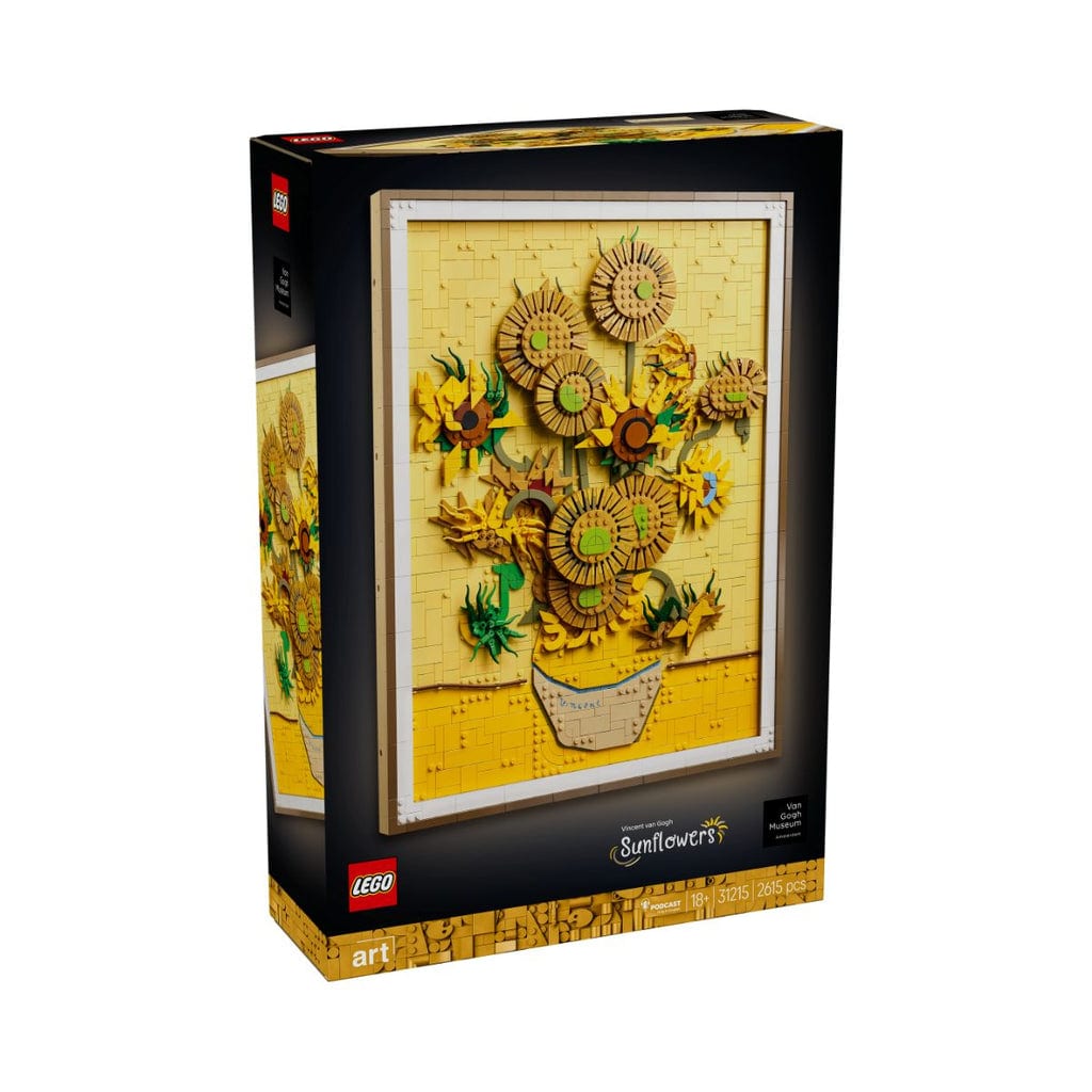 樂高與益智玩具:  文森特·梵高的向日葵畫 LEGO ART 31215 