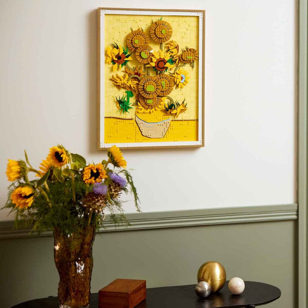  Đồ Chơi Lắp Ráp Tranh Hoa Hướng Dương Của Vincent Van Gogh LEGO ART 31215 