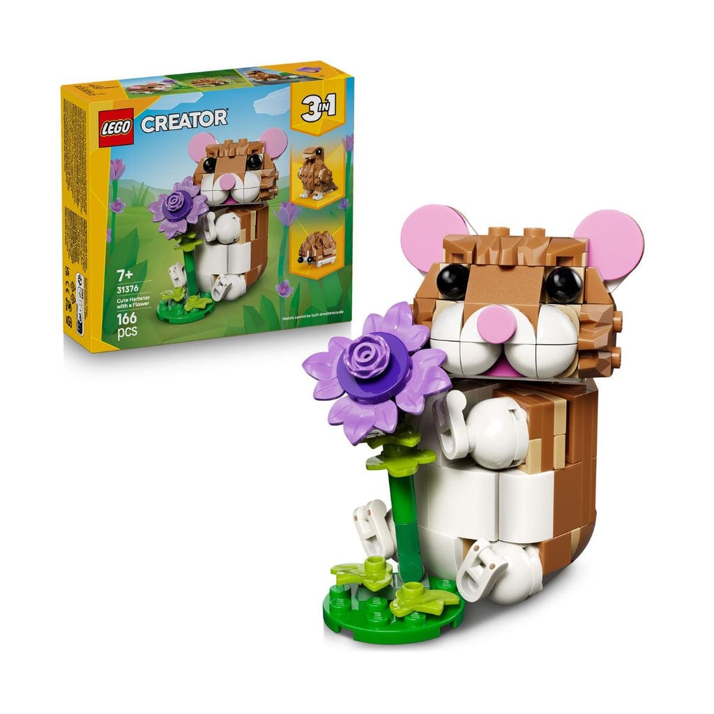 樂高與益智玩具:  可愛的倉鼠 LEGO CREATOR 31376 (166 件) 