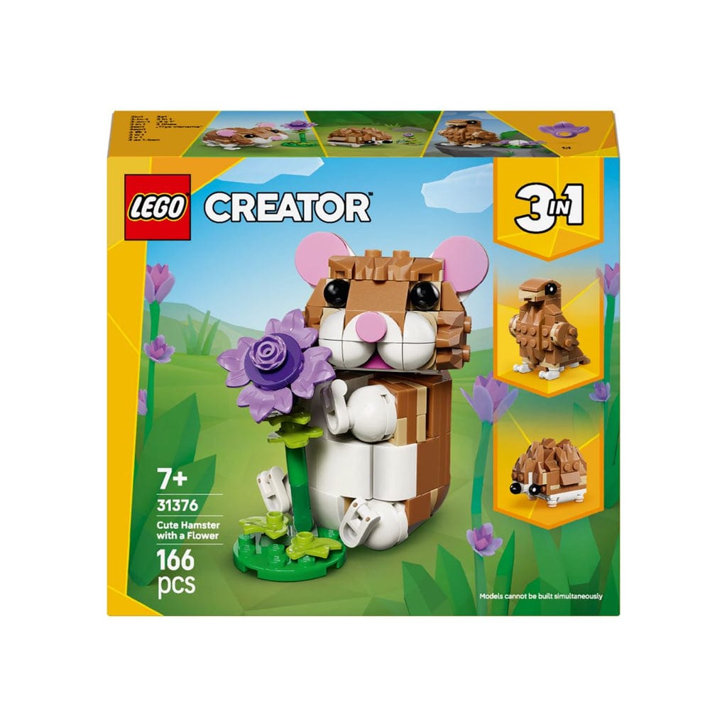 樂高與益智玩具:  可愛的倉鼠 LEGO CREATOR 31376 (166 件) 