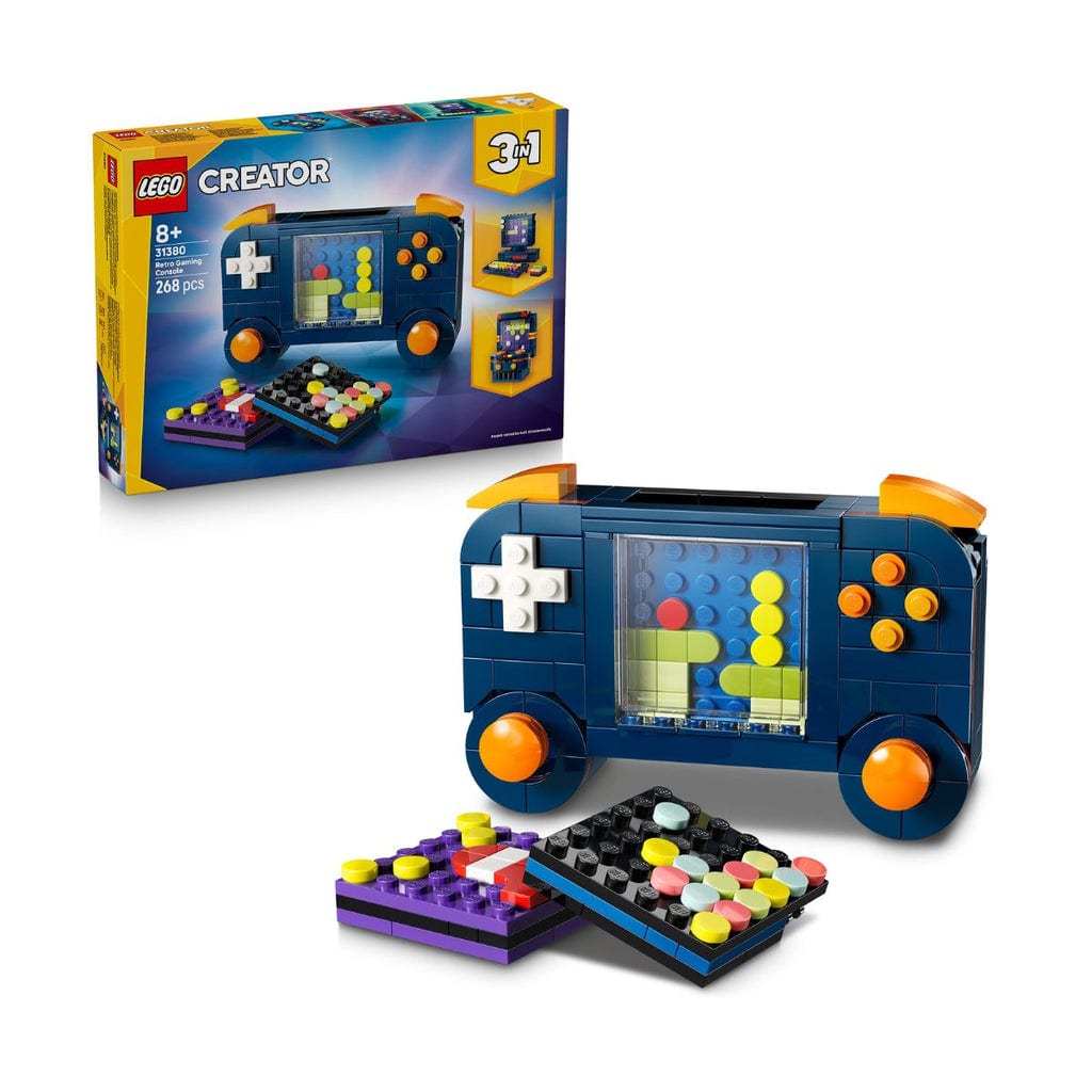 樂高與益智玩具:  經典遊戲機 LEGO CREATOR 31380 