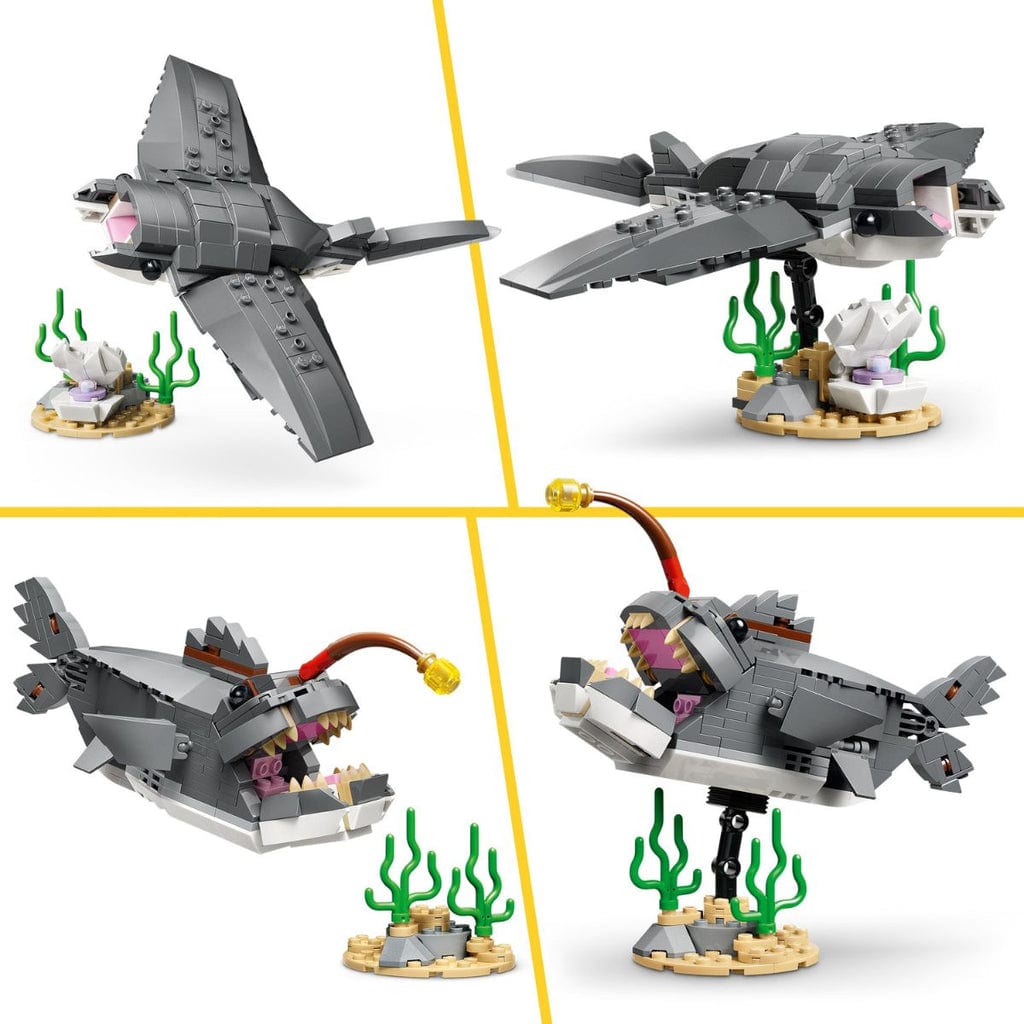  Đồ Chơi Lắp Ráp Cá Mập Đại Dương Và Rương Kho Báu LEGO CREATOR 31381 
