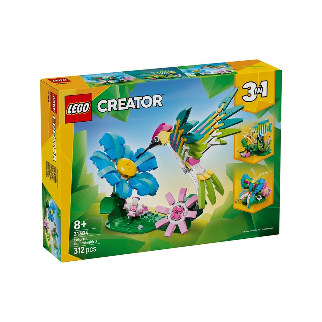  Đồ Chơi Lắp Ráp Chim Ruồi Ngũ Sắc LEGO CREATOR 31384 (312 chi tiết) 