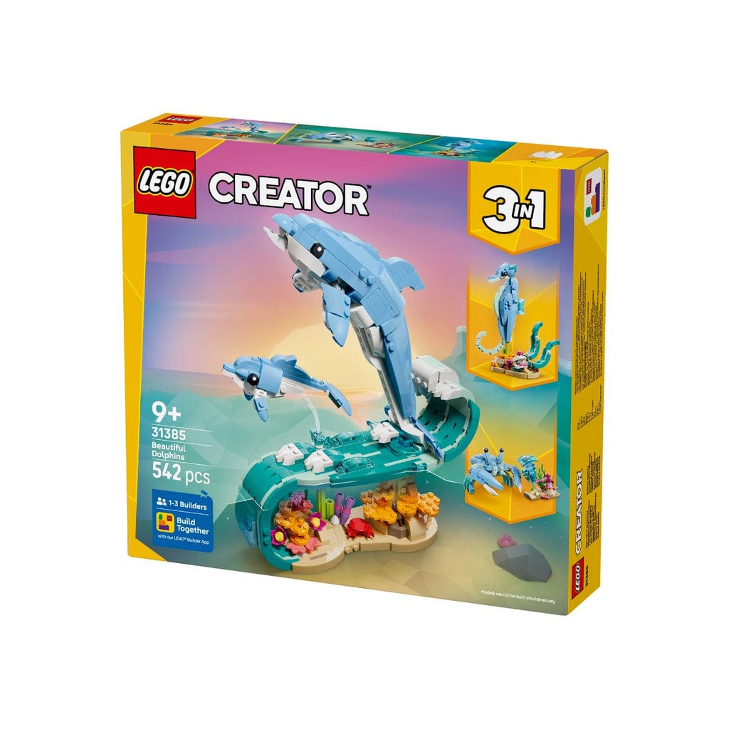 樂高與益智玩具:  有趣的海豚 LEGO CREATOR 31385 