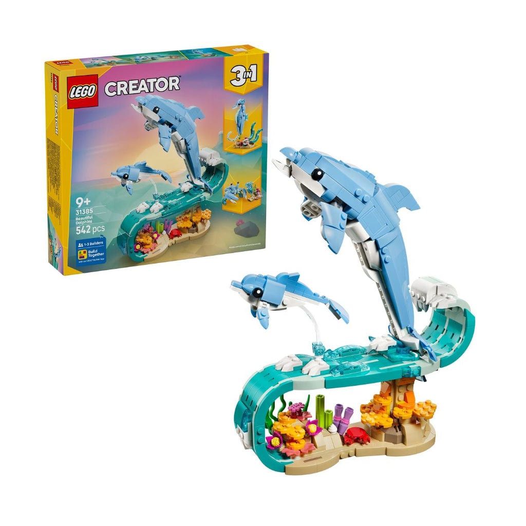 樂高與益智玩具:  有趣的海豚 LEGO CREATOR 31385 