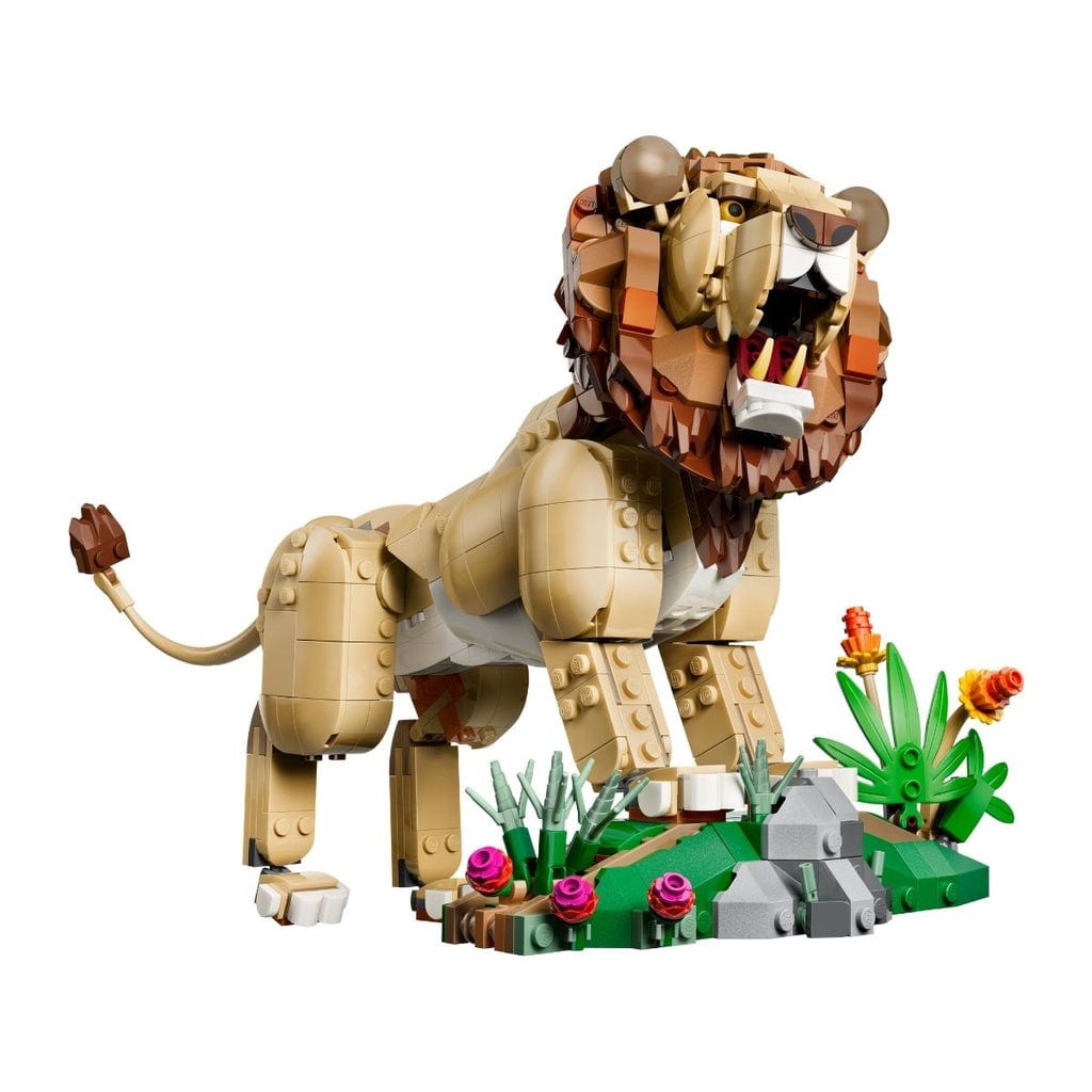  Đồ Chơi Lắp Ráp Động Vật Hoang Dã: Sư Tử Oai Phong LEGO CREATOR 31386 (839 chi tiết) 