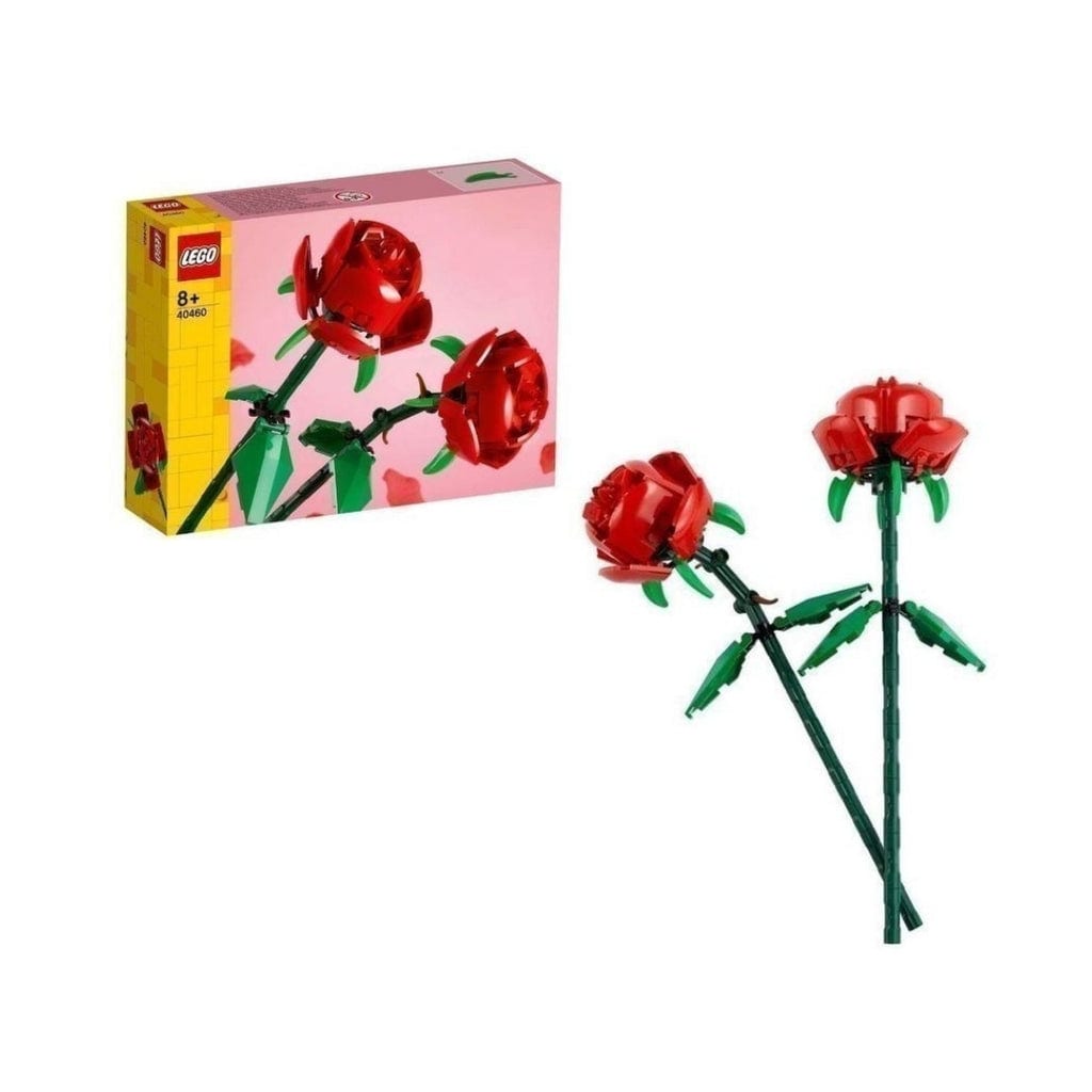 樂高與益智玩具:  玫瑰拼裝玩具 LEGO LEGO FLOWER 40460 (120 件) 