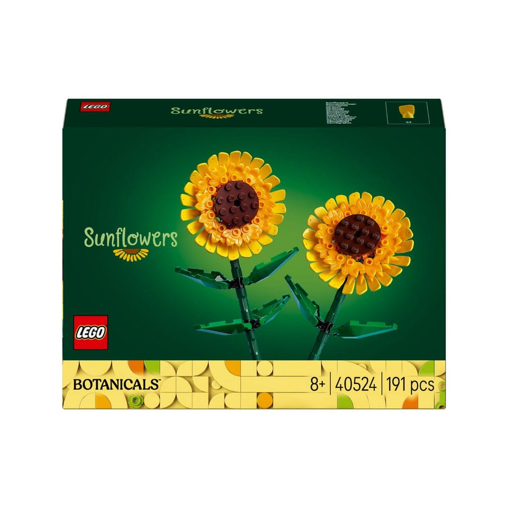 樂高與益智玩具:  向日葵拼裝玩具 LEGO LEGO FLOWER 40524 (191 件) 