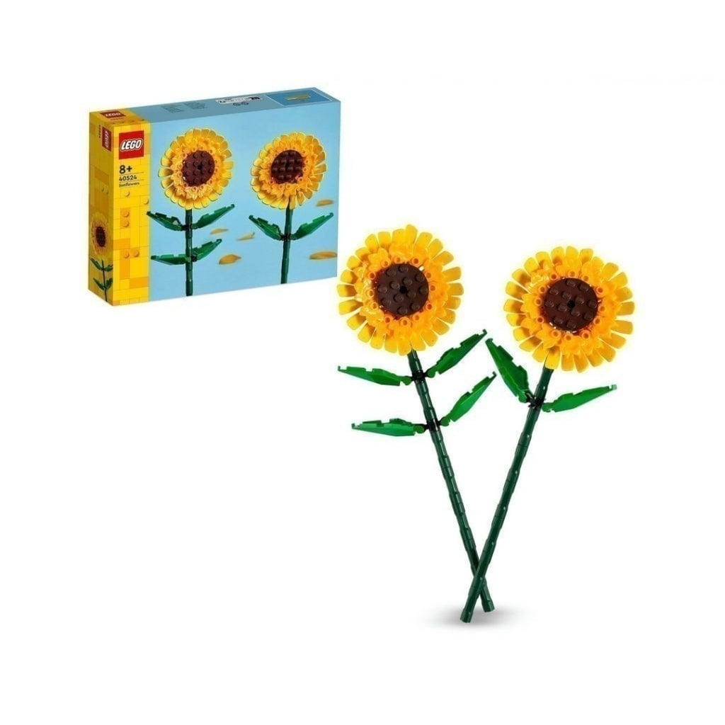 樂高與益智玩具:  向日葵拼裝玩具 LEGO LEGO FLOWER 40524 (191 件) 