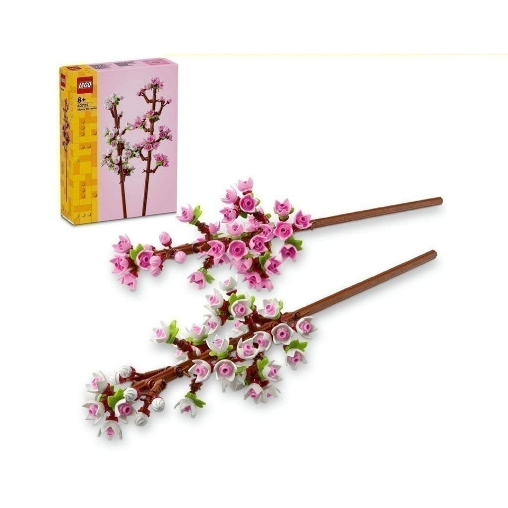 樂高與益智玩具:  櫻花拼裝玩具 LEGO LEGO FLOWER 40725 