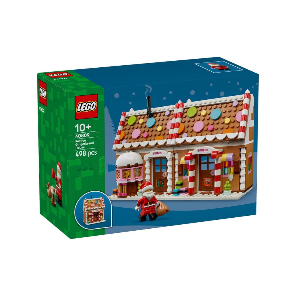  Đồ Chơi Lắp Ráp Ngôi Nhà Bánh Gừng Giáng Sinh LEGO SEASONS AND OCCASIONS 40809 (498 chi tiết) 
