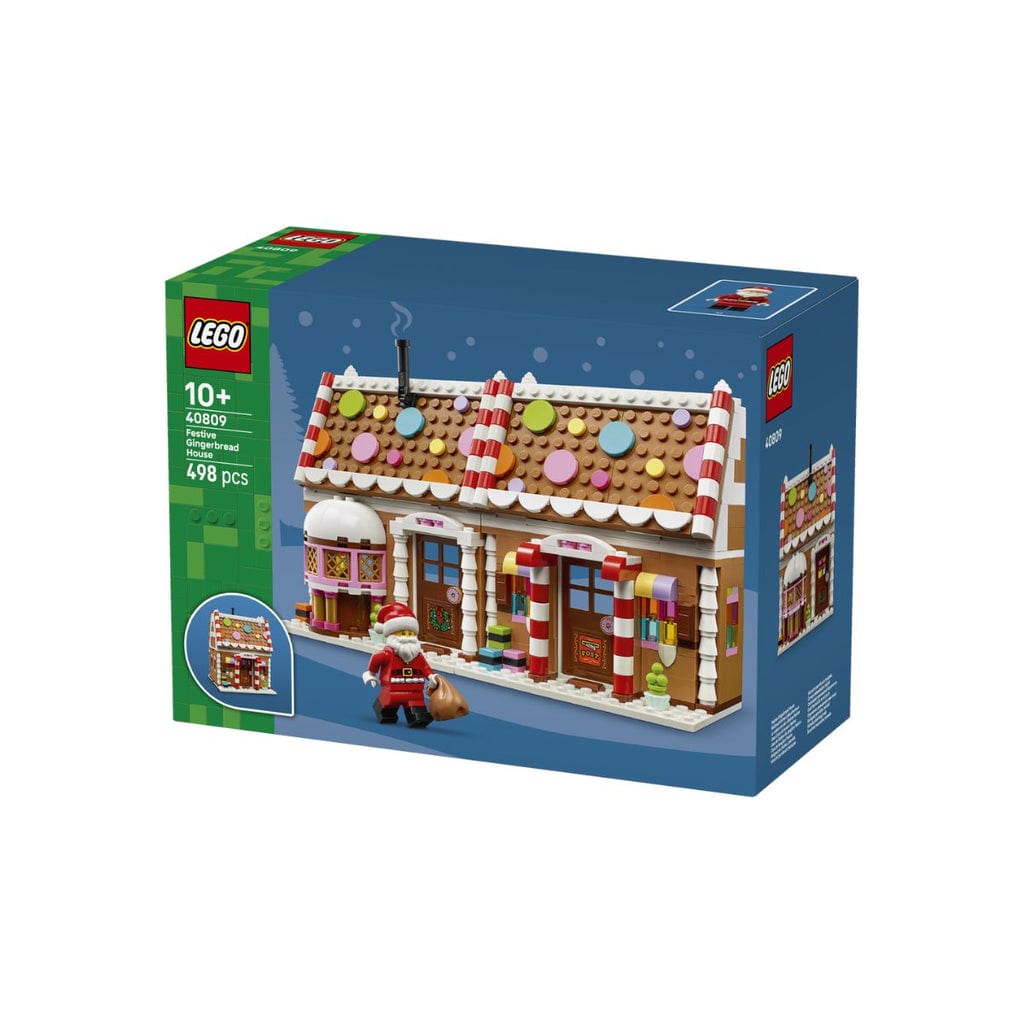  Đồ Chơi Lắp Ráp Ngôi Nhà Bánh Gừng Giáng Sinh LEGO SEASONS AND OCCASIONS 40809 (498 chi tiết) 