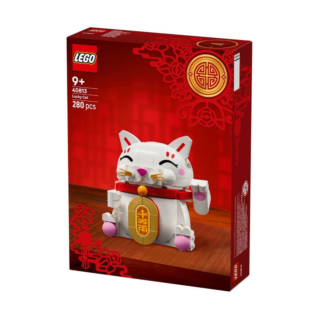 樂高與益智玩具:  財神貓拼裝玩具 LEGO SEASONS AND OCCASIONS 40813 (280個零件) 