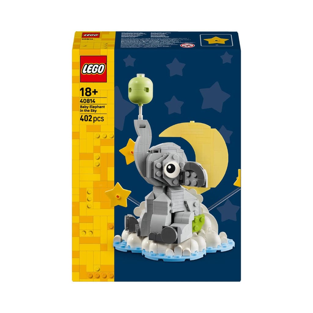 樂高與益智玩具:  小象探索天空拼裝玩具 LEGO SEASONS AND OCCASIONS 40814 (402個零件) 