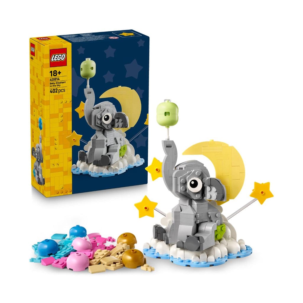 樂高與益智玩具:  小象探索天空拼裝玩具 LEGO SEASONS AND OCCASIONS 40814 (402個零件) 