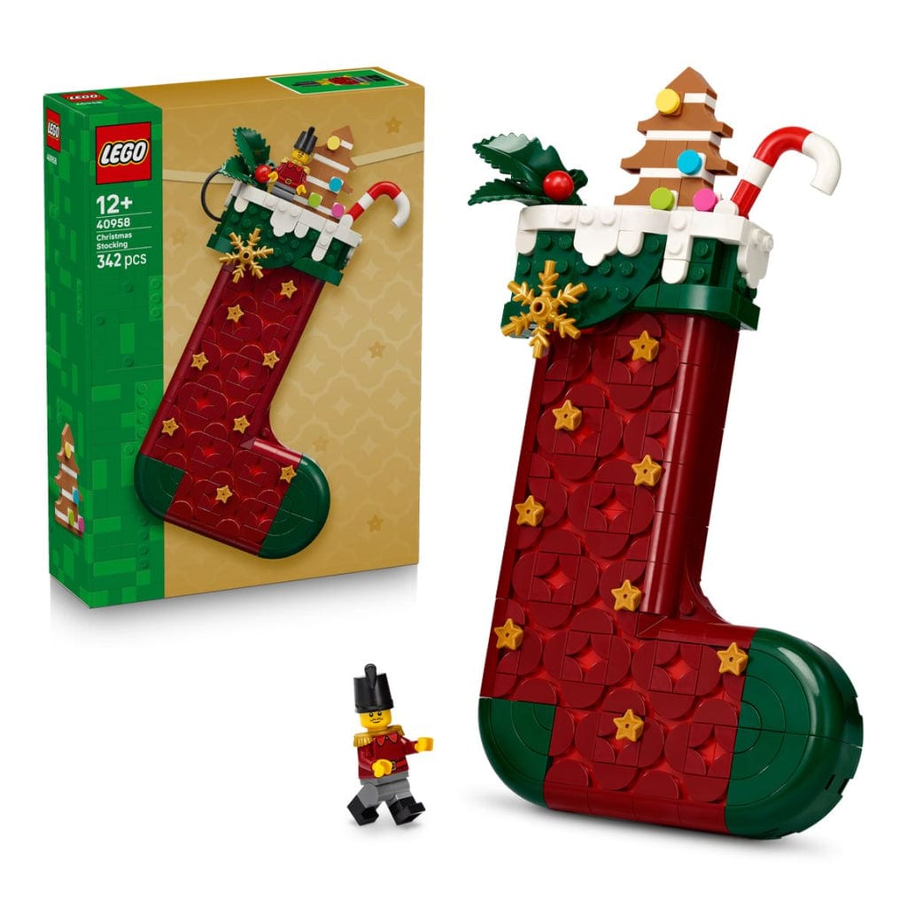 LEGO et jouets éducatifs:  Jouet de construction La chaussette de vœux de Noël LEGO SEASONS AND OCCASIONS 40958 (342 pièces) 