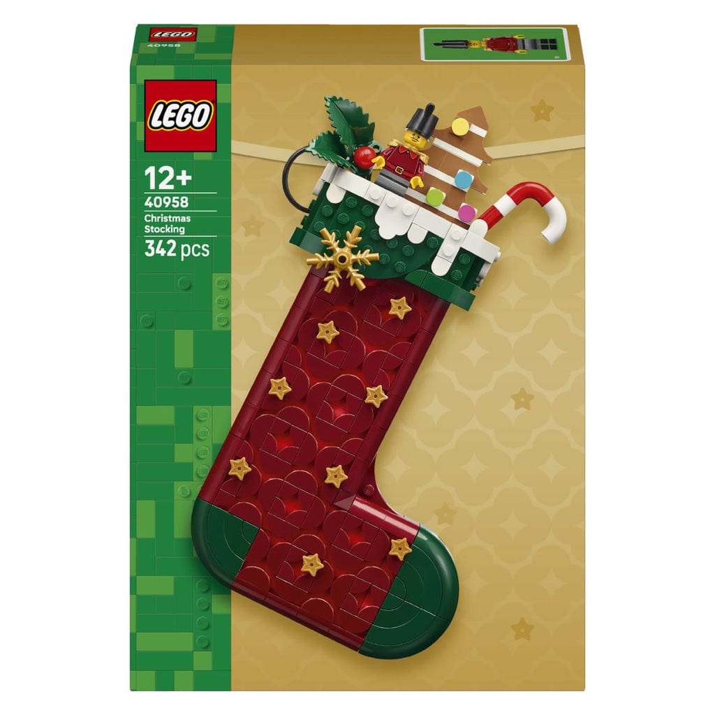 LEGO et jouets éducatifs:  Jouet de construction La chaussette de vœux de Noël LEGO SEASONS AND OCCASIONS 40958 (342 pièces) 