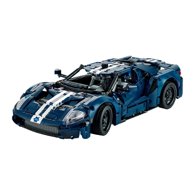 樂高與益智玩具:  福特 GT 超級跑車拼裝玩具 LEGO TECHNIC 42154 (1466 件) 