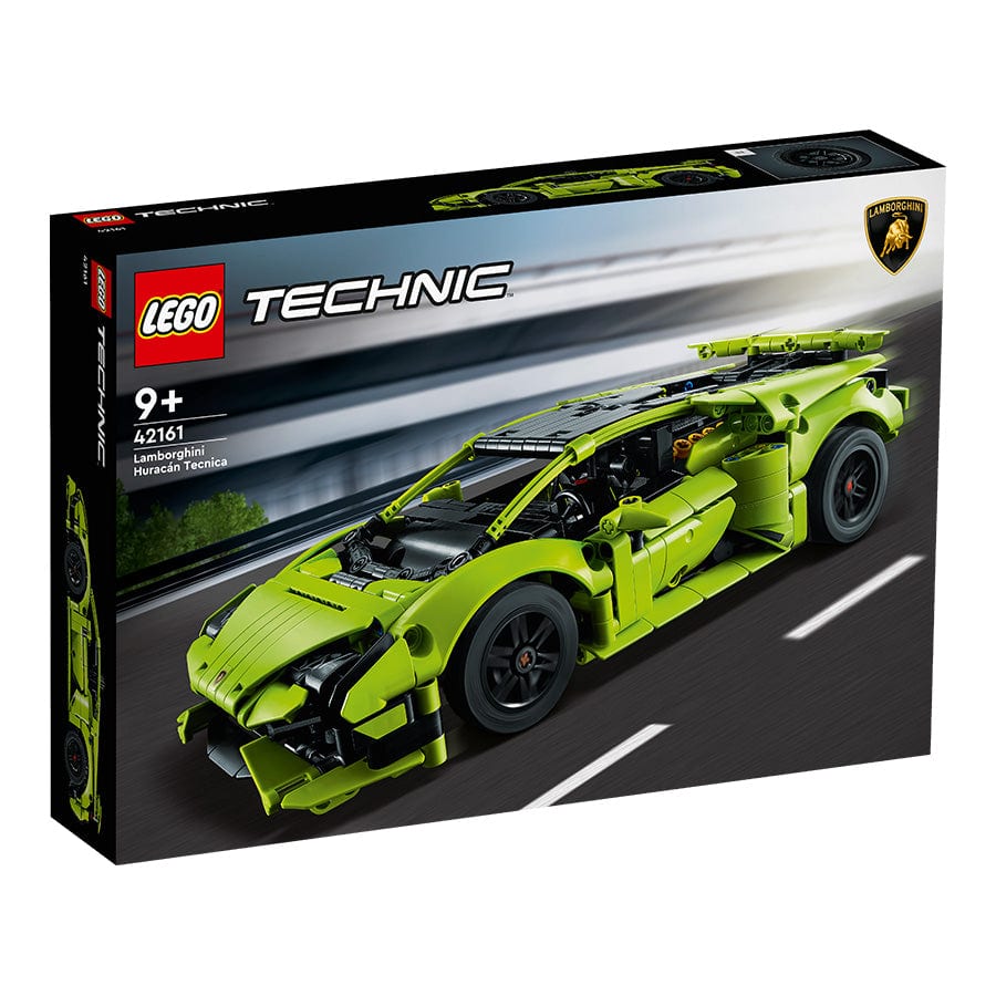 樂高與益智玩具:  蘭博基尼 Huracán Tecnica 超級跑車拼裝玩具 LEGO TECHNIC 42161 (806 件) 
