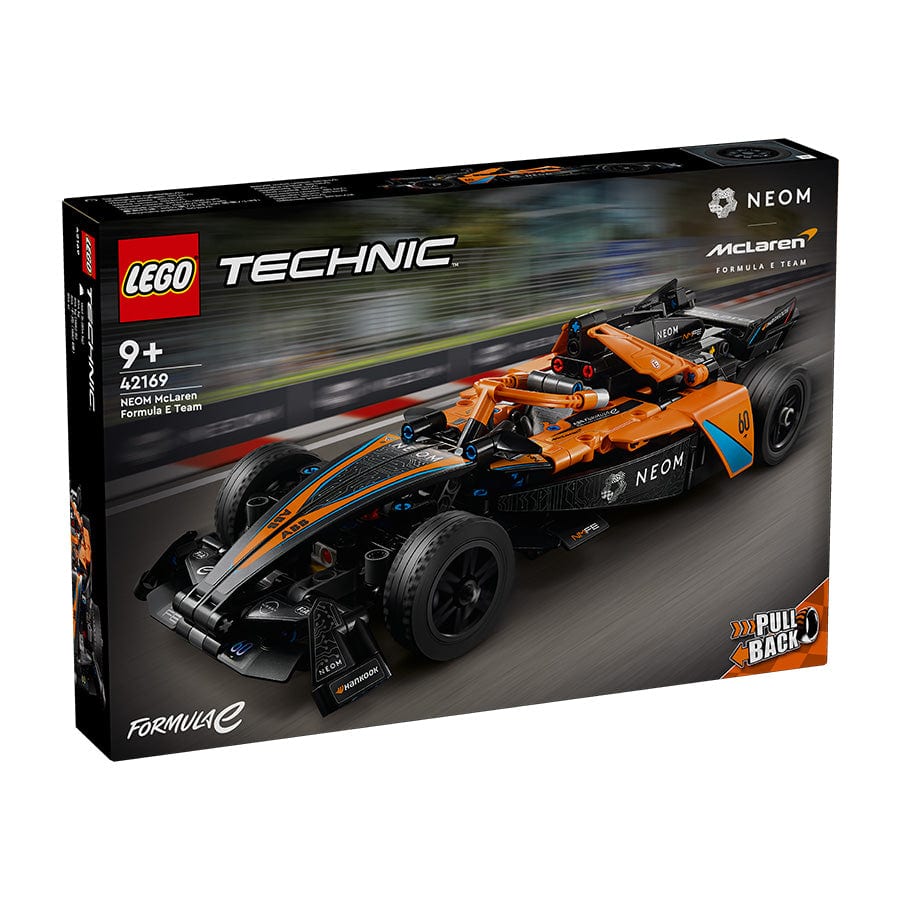 樂高與益智玩具:  樂高技術NEOM McLaren E賽車42169（452個零件） 