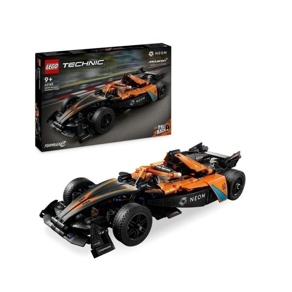 樂高與益智玩具:  樂高技術NEOM McLaren E賽車42169（452個零件） 