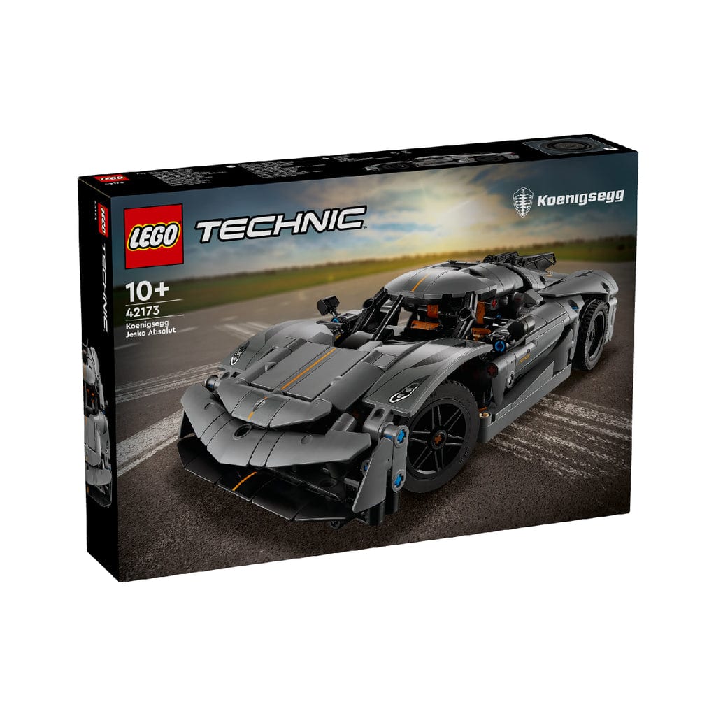 樂高與益智玩具:  運動跑車拼裝玩具 Koenigsegg Jesko Absolut 灰色 LEGO TECHNIC 42173 (801 件) 