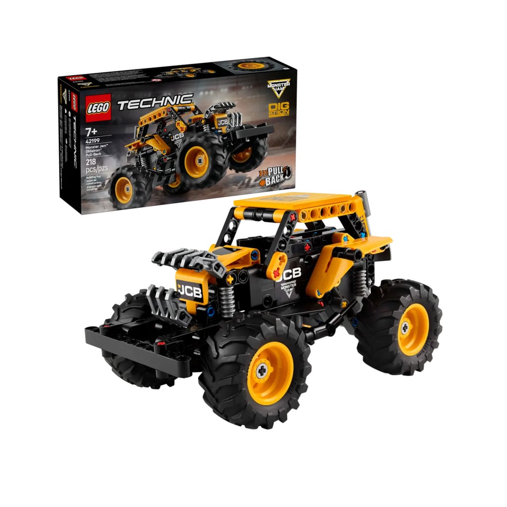 樂高與益智玩具:  Monster Jam-DIGatron 拼裝玩具 LEGO TECHNIC 42199 (218 件) 