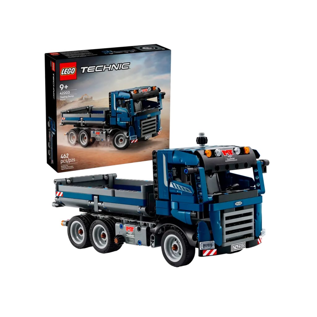 樂高與益智玩具:  自卸車 LEGO TECHNIC 42203 (462個細節) 