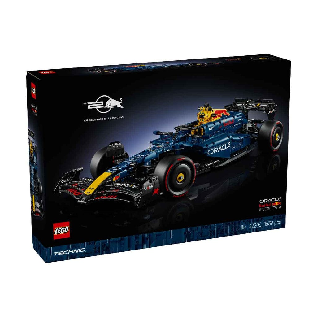 樂高與益智玩具:  超跑紅牛賽車 RB20 LEGO TECHNIC 42206 (1639個細節) 