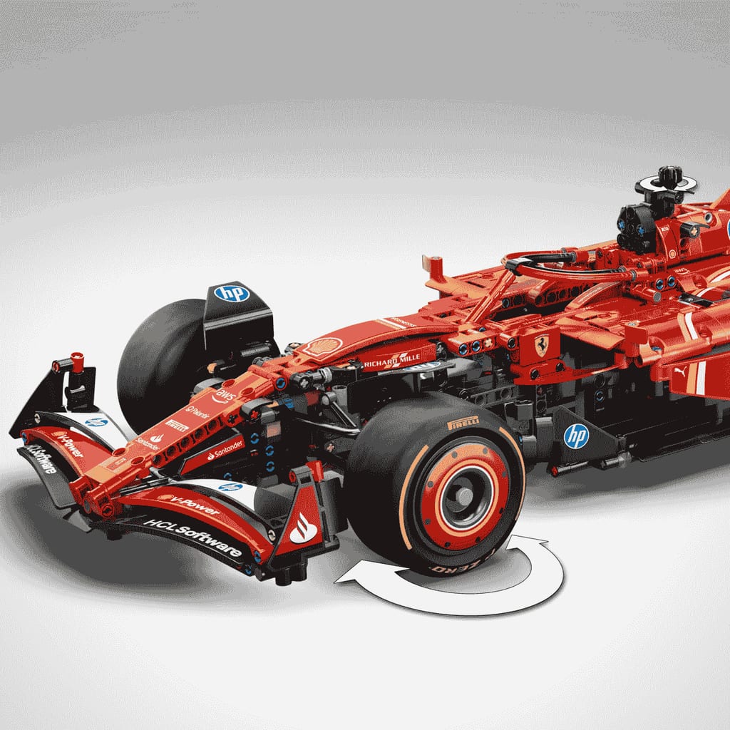  Đồ Chơi Lắp Ráp Xe Ferrari SF-24 F1 LEGO TECHNIC 42207 (1361 chi tiết) 