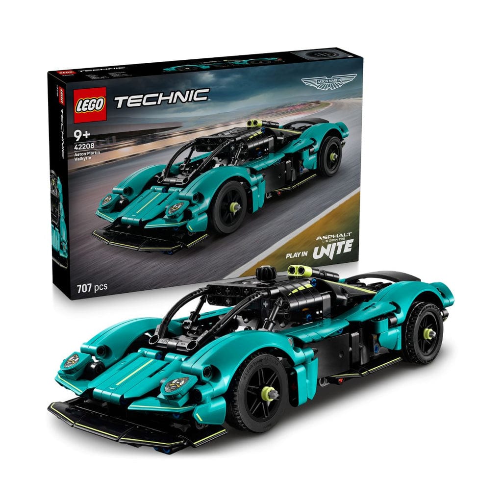 樂高與益智玩具:  樂高技術Aston Martin Valkyrie超級跑車42208（707個零件） 