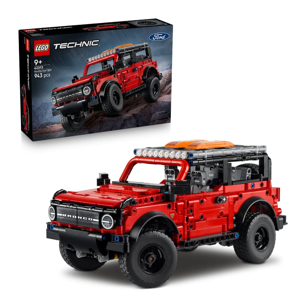 樂高與益智玩具:  越野車福特布朗科：V29 LEGO TECHNIC 42213-LG (943個細節) 