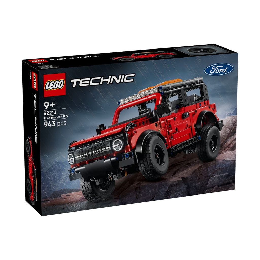 樂高與益智玩具:  越野車福特布朗科：V29 LEGO TECHNIC 42213-LG (943個細節) 