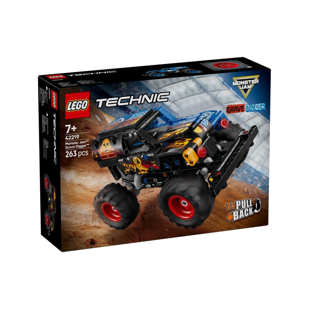樂高與益智玩具:  怪物卡車墓碑火與冰 LEGO TECHNIC 42219 