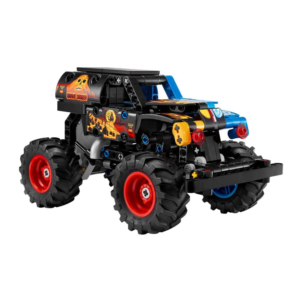  Đồ Chơi Lắp Ráp Monster Jam Grave Digger Lửa Và Băng LEGO TECHNIC 42219 