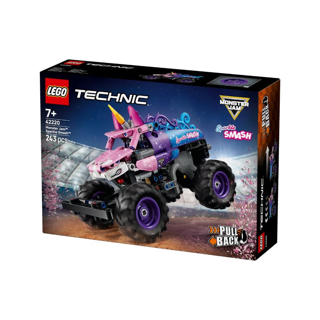  Đồ Chơi Lắp Ráp Monster Jam Sparkle Smash LEGO TECHNIC 42220 (243 chi tiết) 