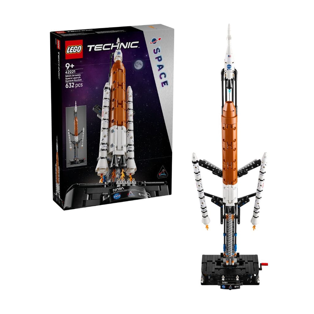 樂高與益智玩具:  樂高技術NASA Artemis火箭發射臺42221（632個零件） 